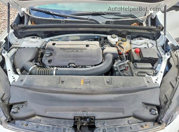 LRBFZLE44SD017164 2025 BUICK ENVISION White ძრავის განყოფილების ხედი