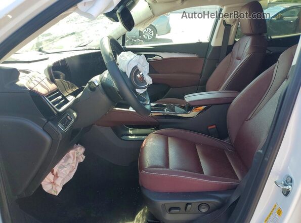 LRBFZLE49SD010677 2025 BUICK ENVISION White Widok wnętrza z przodu