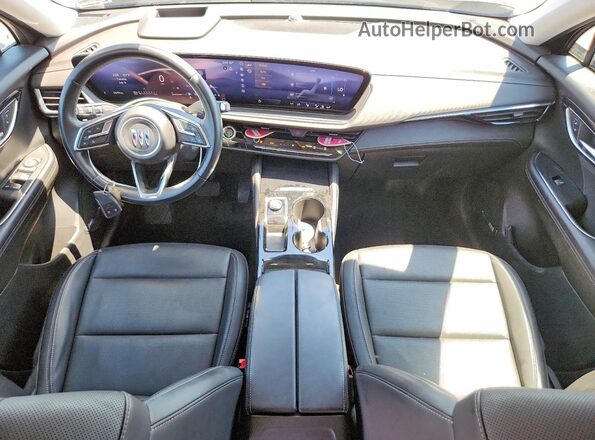 LRBFZME43RD073032 2024 BUICK ENVISION Black Widok deski rozdzielczej