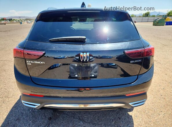 LRBFZME43RD073032 2024 BUICK ENVISION Black Widok z tyłu