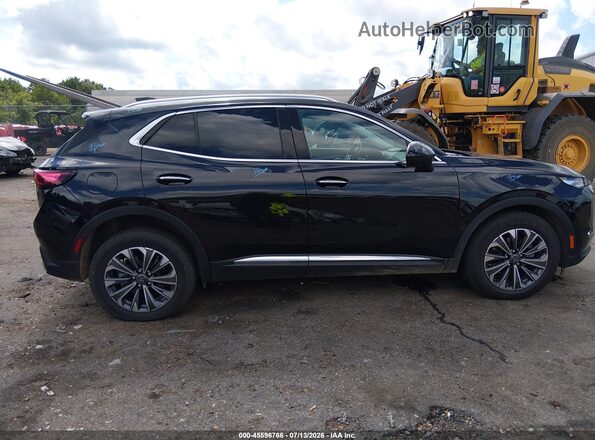 LRBFZME44RD064971 2024 BUICK ENVISION Black Widok wnętrza z tyłu
