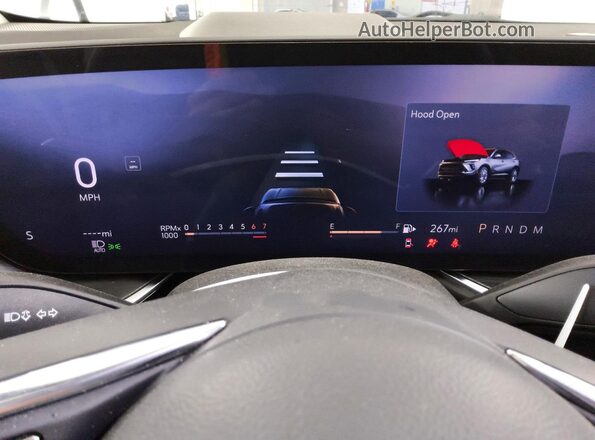 LRBFZME44RD072004 2024 BUICK ENVISION White Instrument cluster view