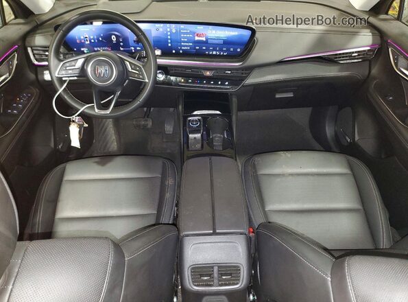LRBFZME45RD075722 2024 BUICK ENVISION Белый Вид панели приборов