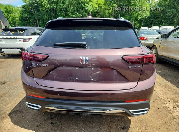 LRBFZME48RD067498 2024 BUICK ENVISION Purple Вид ззаду