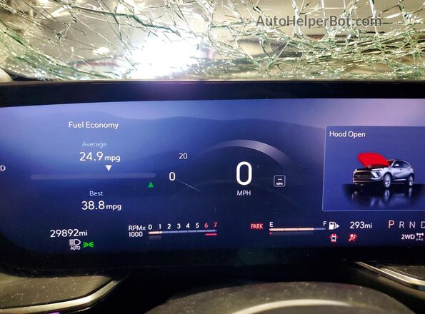 LRBFZME48RD067629 2024 BUICK ENVISION Gray Instrument cluster view