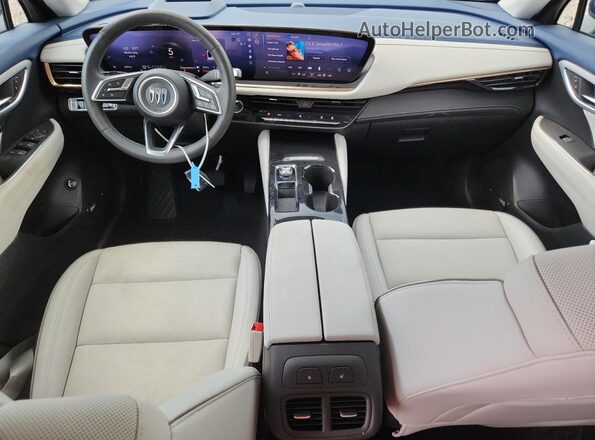 LRBFZME48SD010188 2025 BUICK ENVISION Blue Widok deski rozdzielczej