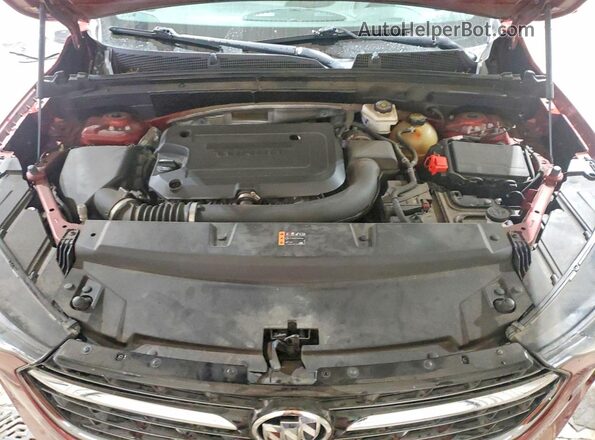 LRBFZMR43MD070585 2021 BUICK ENVISION Maroon Vista del compartimento del motor