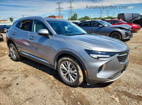 LRBFZMR43PD098178 2023 BUICK ENVISION Silver Przód prawy