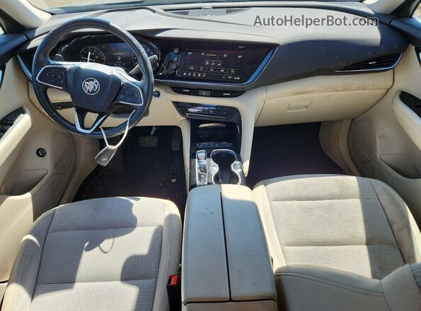 LRBFZMR43PD098178 2023 BUICK ENVISION Silver Widok deski rozdzielczej