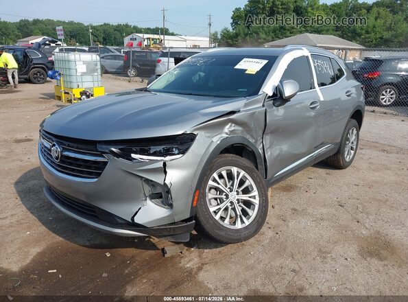 LRBFZMR45PD216814 2023 BUICK ENVISION Gray Widok z przodu