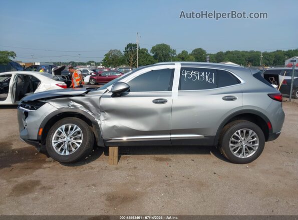 LRBFZMR45PD216814 2023 BUICK ENVISION Gray Widok wnętrza 360 stopni