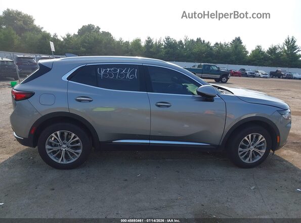 LRBFZMR45PD216814 2023 BUICK ENVISION Gray Widok wnętrza z tyłu