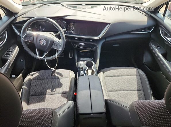 LRBFZMR47PD213848 2023 BUICK ENVISION Burgundy Dashboard view