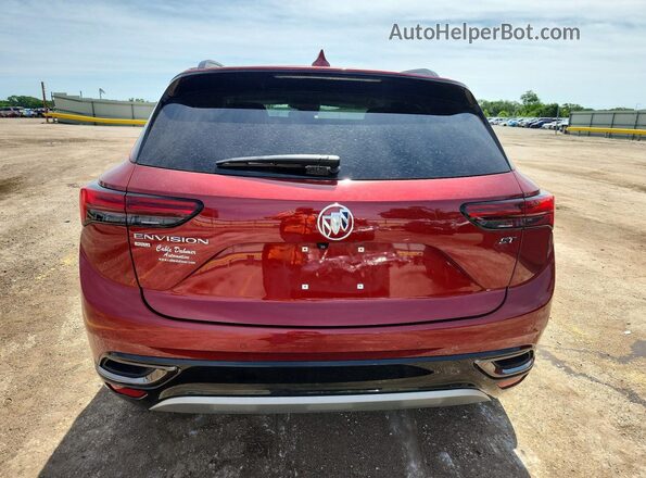 LRBFZMR47PD213848 2023 BUICK ENVISION Burgundy Rear view