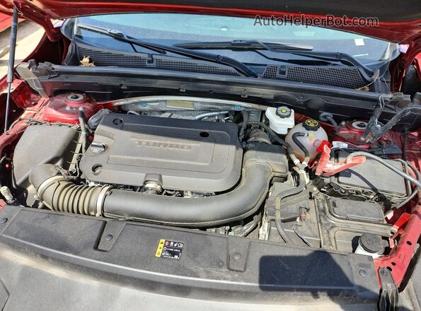 LRBFZMR47PD213848 2023 BUICK ENVISION Burgundy Engine compartment view