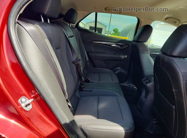 LRBFZMR47PD213848 2023 BUICK ENVISION Burgundy Rear interior view
