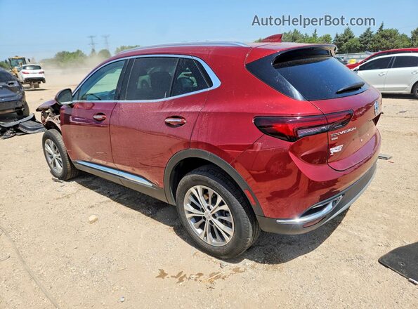 LRBFZMR48PD167625 2023 BUICK ENVISION Бордовый Задняя левая четверть