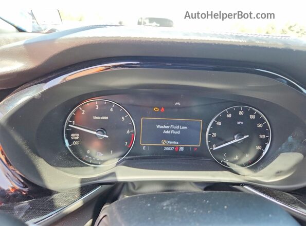 LRBFZMR48PD167625 2023 BUICK ENVISION Бордовый Вид щитка приборов
