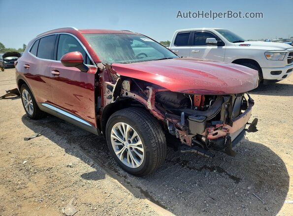 LRBFZMR48PD167625 2023 BUICK ENVISION Бордовый Передняя правая четверть