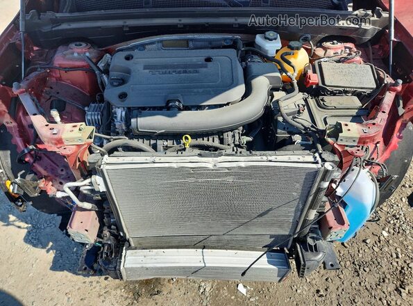 LRBFZMR48PD174347 2023 BUICK ENVISION Red Vista del compartimento del motor