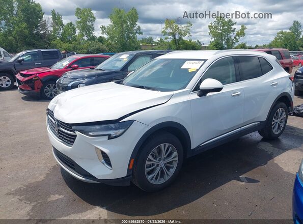 LRBFZMR48PD227869 2023 BUICK ENVISION White Передня ліва чверть