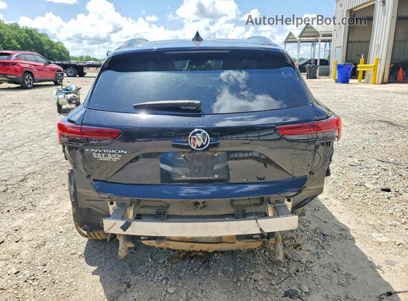 LRBFZNR40ND057350 2022 BUICK ENVISION Black უკანა ხედი