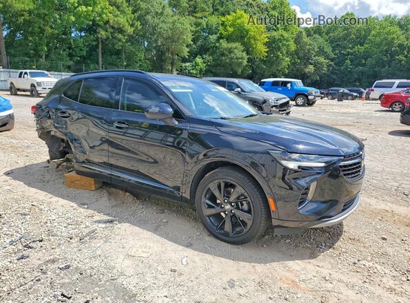 LRBFZNR40ND057350 2022 BUICK ENVISION Black წინა მარჯვენა