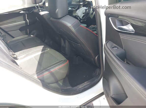 LRBFZNR40PD095065 2023 BUICK ENVISION White VIN კოდის სტიკერის ხედი