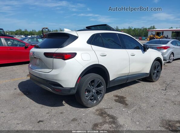 LRBFZNR40PD095065 2023 BUICK ENVISION White უკანა მარჯვენა