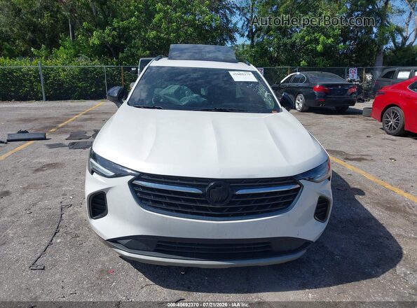 LRBFZNR40PD095065 2023 BUICK ENVISION White ხელსაწყოთა პანელის ხედი