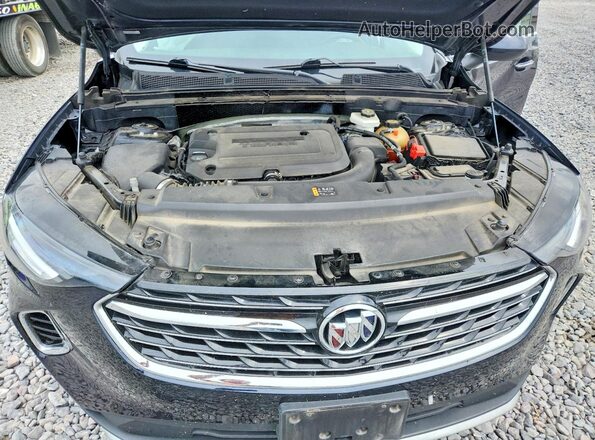 LRBFZNR41MD042032 2021 BUICK ENVISION Black Vista interior trasera