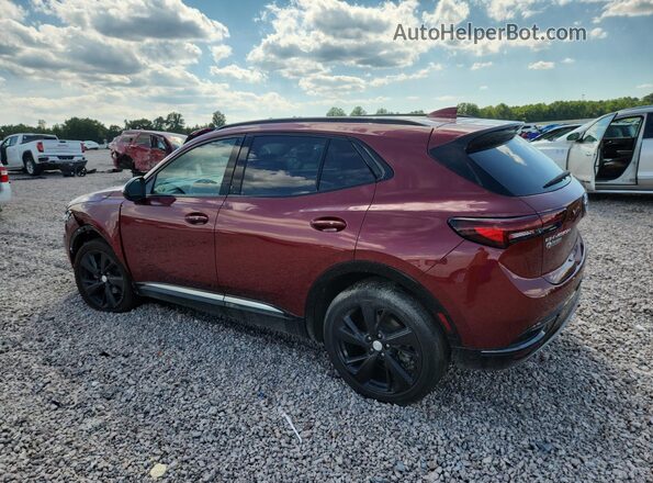 LRBFZNR41MD084233 2021 BUICK ENVISION Burgundy Задня ліва чверть