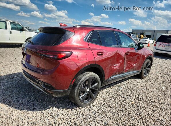 LRBFZNR41MD084233 2021 BUICK ENVISION Burgundy Задня права чверть