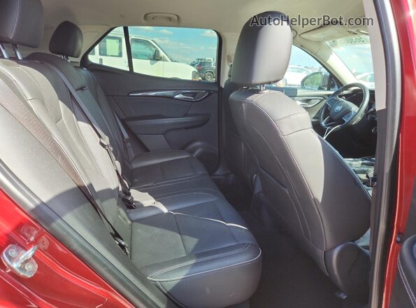LRBFZNR41MD084233 2021 BUICK ENVISION Burgundy Вид задньої частини салону