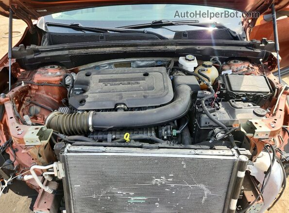 LRBFZNR41ND113067 2022 BUICK ENVISION Orange Widok wnętrza z tyłu