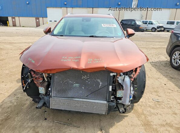 LRBFZNR41ND113067 2022 BUICK ENVISION Orange Widok z przodu