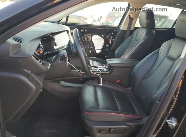 LRBFZNR41PD077982 2023 BUICK ENVISION Black Widok wnętrza z przodu