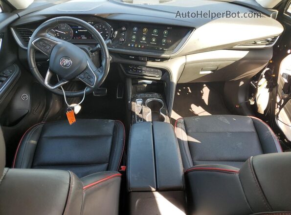 LRBFZNR41PD077982 2023 BUICK ENVISION Black Widok deski rozdzielczej