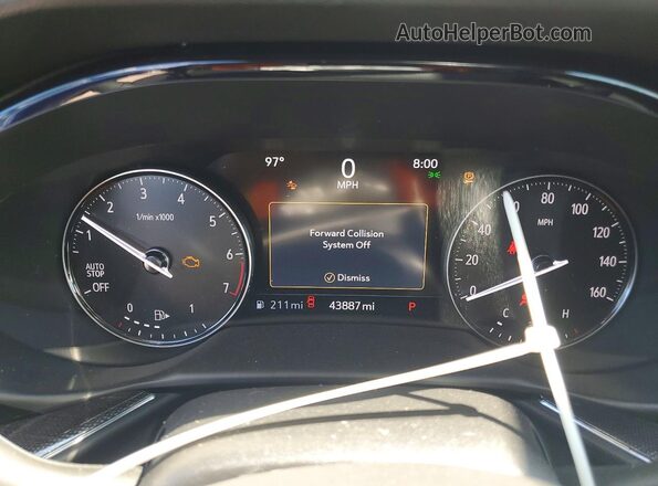 LRBFZNR42PD057420 2023 BUICK ENVISION Black Instrument cluster view