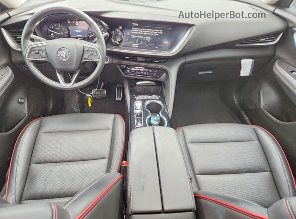 LRBFZNR43PD024748 2023 BUICK ENVISION White წინა პანელის ხედი