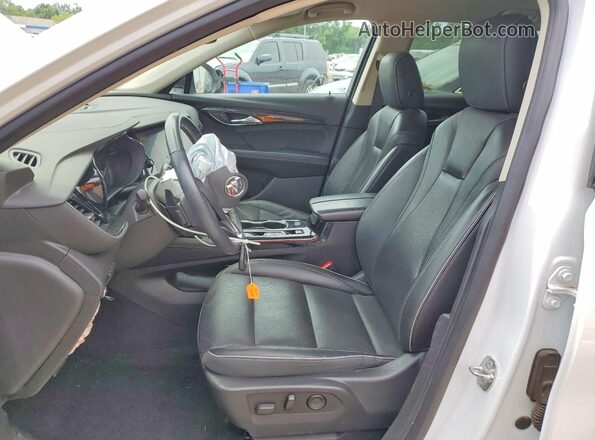 LRBFZNR44MD167588 2021 BUICK ENVISION White Widok wnętrza z przodu