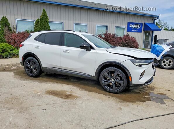 LRBFZNR44MD167588 2021 BUICK ENVISION White Przód prawy