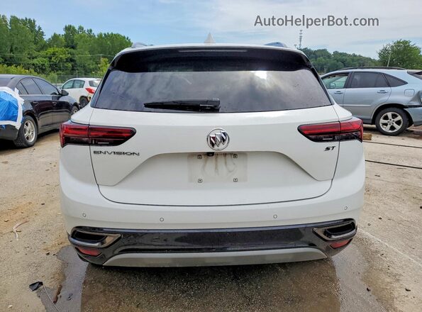 LRBFZNR44MD167588 2021 BUICK ENVISION White Widok z tyłu