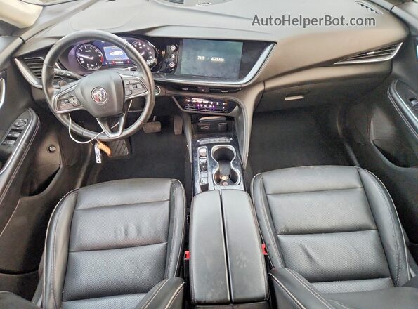 LRBFZNR44PD039274 2023 BUICK ENVISION White Առջևի վահանակի տեսք