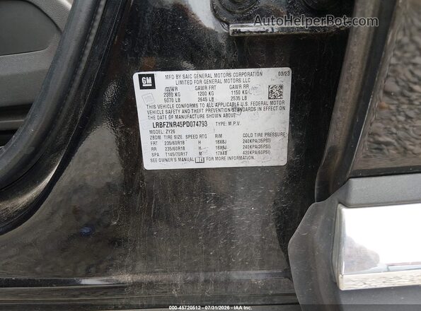 LRBFZNR45PD074793 2023 BUICK ENVISION Black Вид підкапотного простору