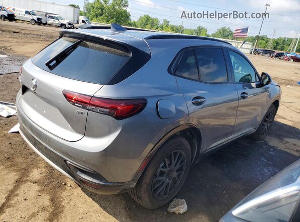 LRBFZNR46MD083305 2021 BUICK ENVISION Silver Trasero derecho