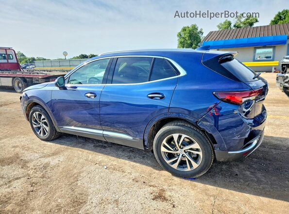 LRBFZNR46PD074303 2023 BUICK ENVISION Blue Задня ліва чверть