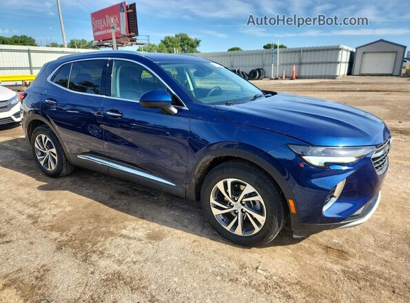 LRBFZNR46PD074303 2023 BUICK ENVISION Blue Передня права чверть