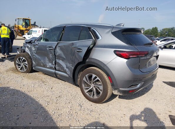 LRBFZNR47ND114014 2022 BUICK ENVISION Gray Rear left