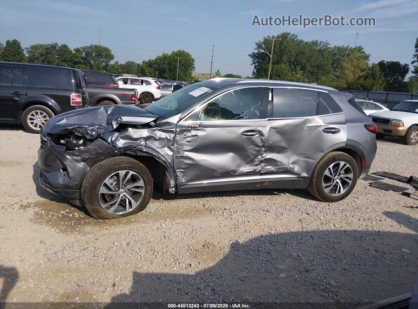 LRBFZNR47ND114014 2022 BUICK ENVISION Gray 360 interior view